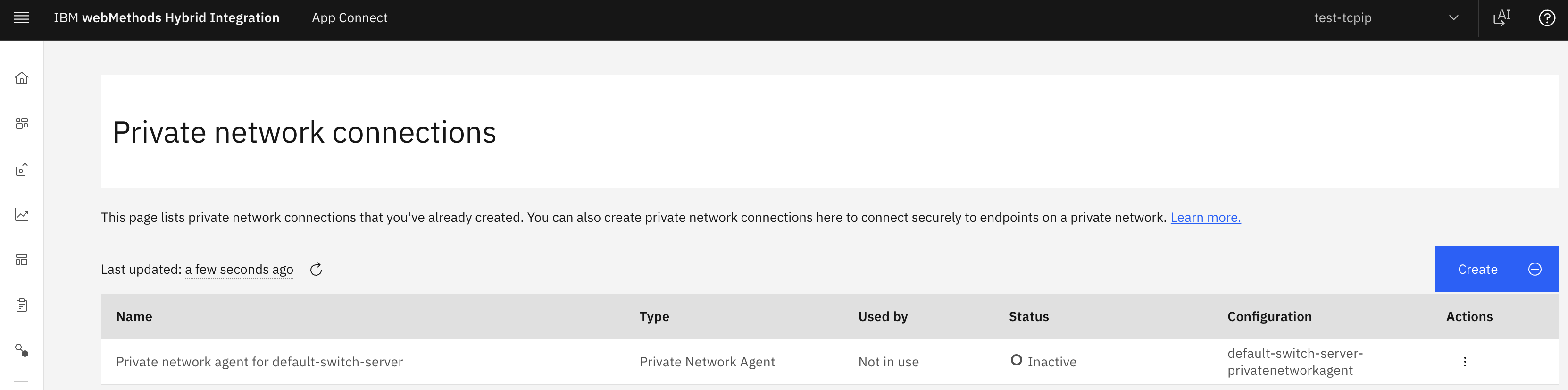 Private Network Connections